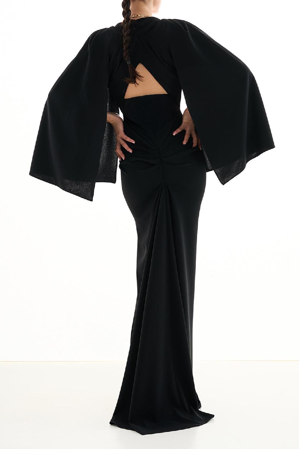 Rhea Costa Dalal Long Dress In Black