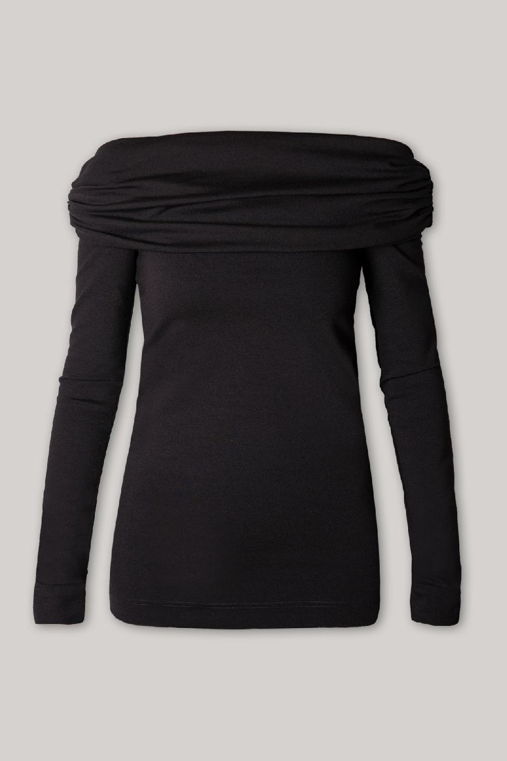 rhea costa Ellen Black Blouse