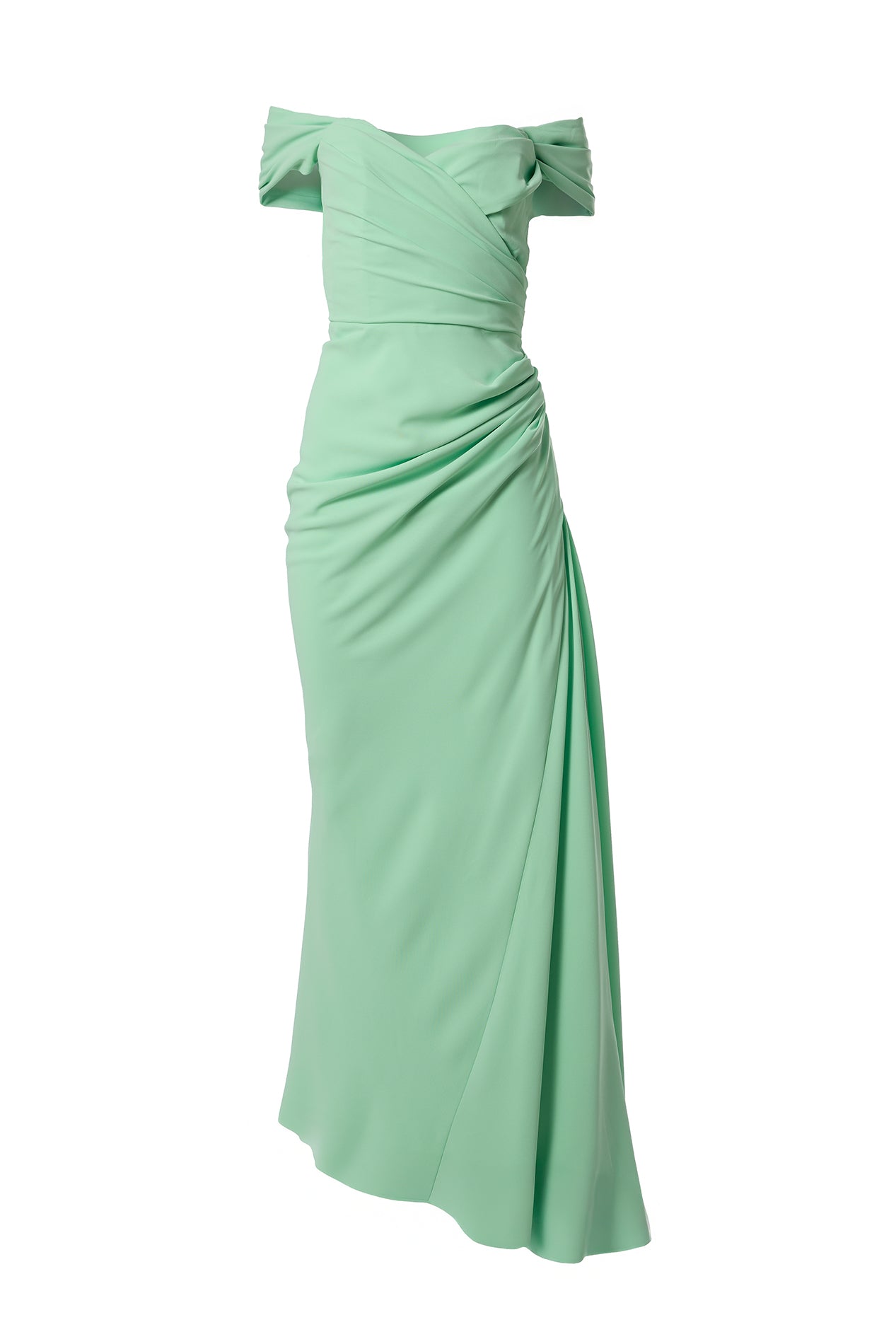 rhea costa Gaia Long Dress In Avocado