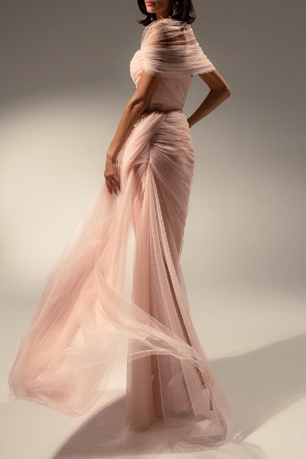 Rhea Costa Gaia Tulle Dress