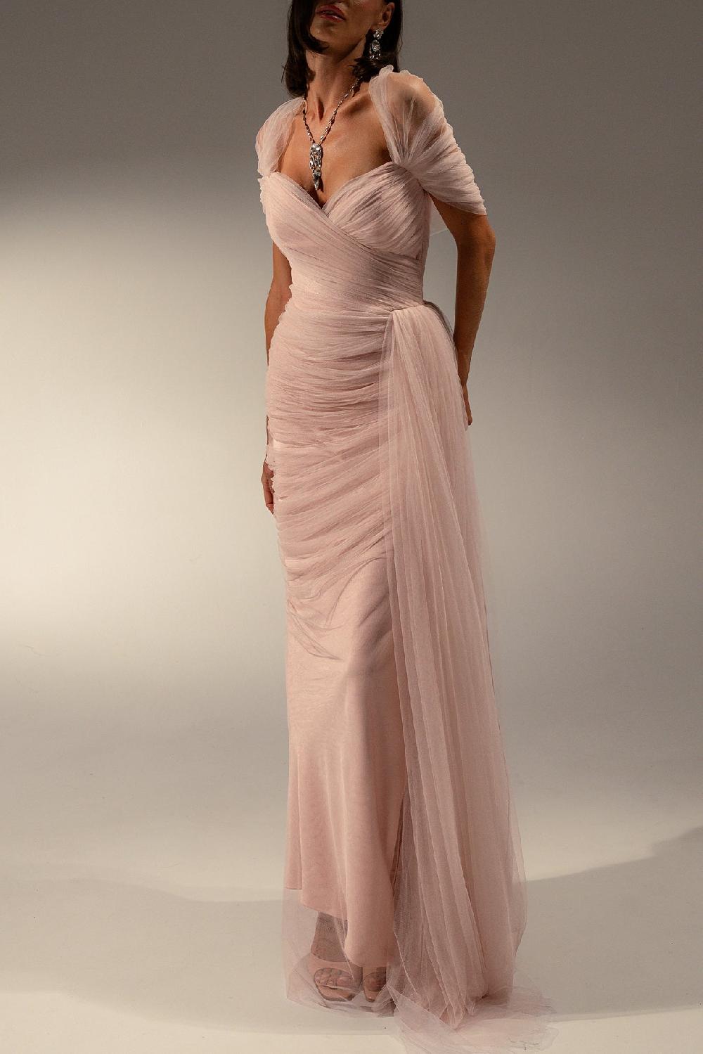 rhea costa Gaia Tulle Dress