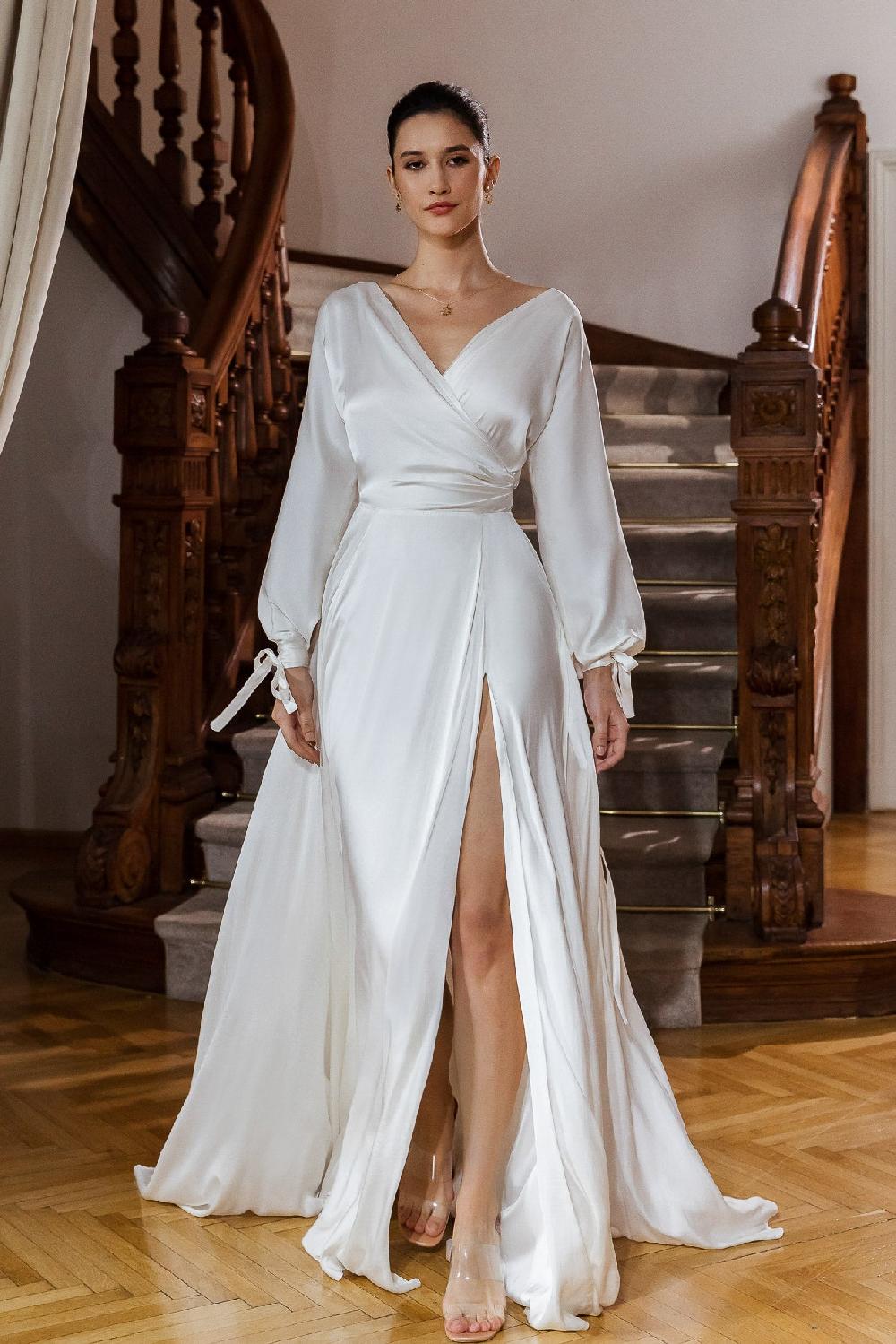 rhea costa June Silk Dress