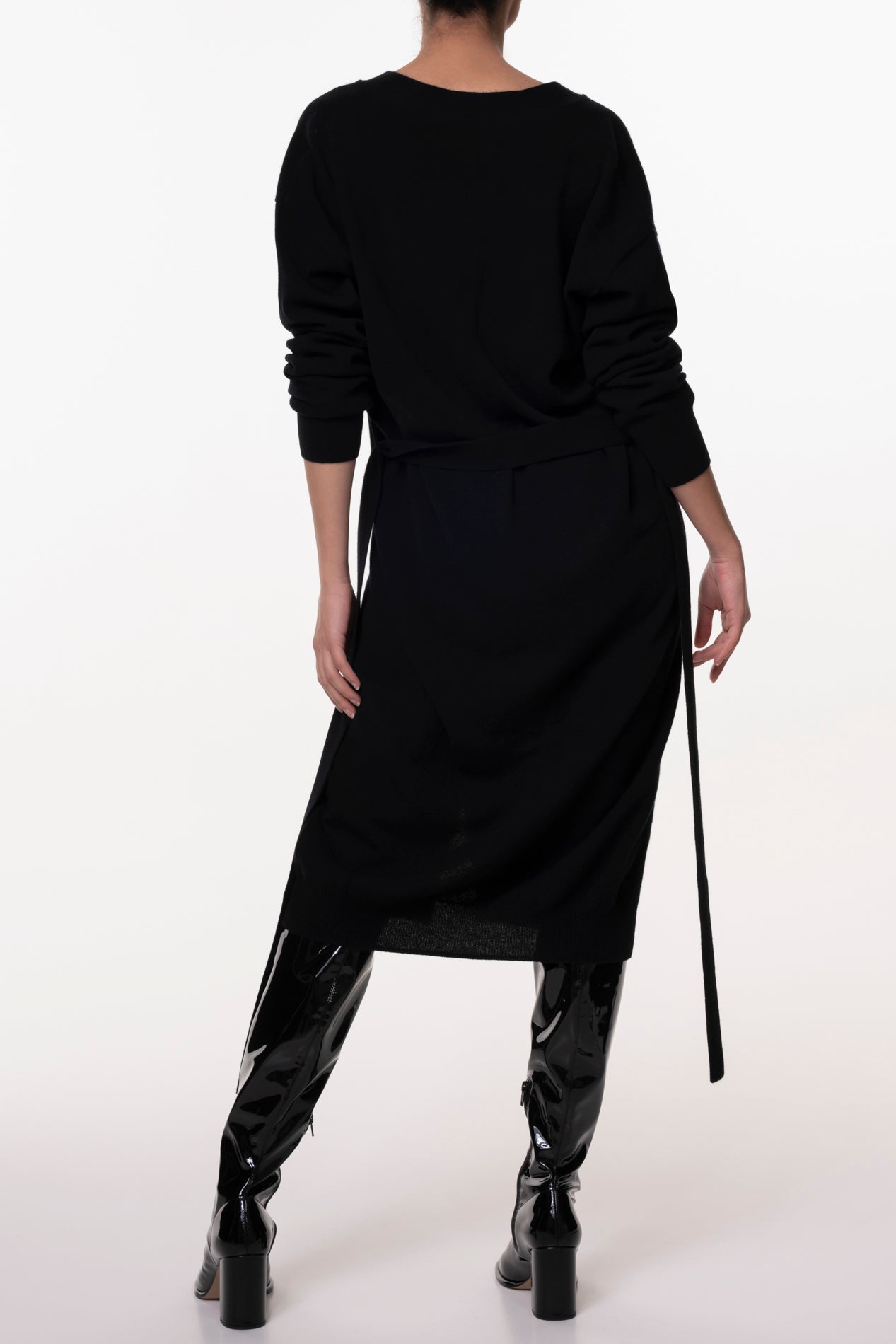 Rhea Costa Lani Cashmere Long Cardigan In Embassy