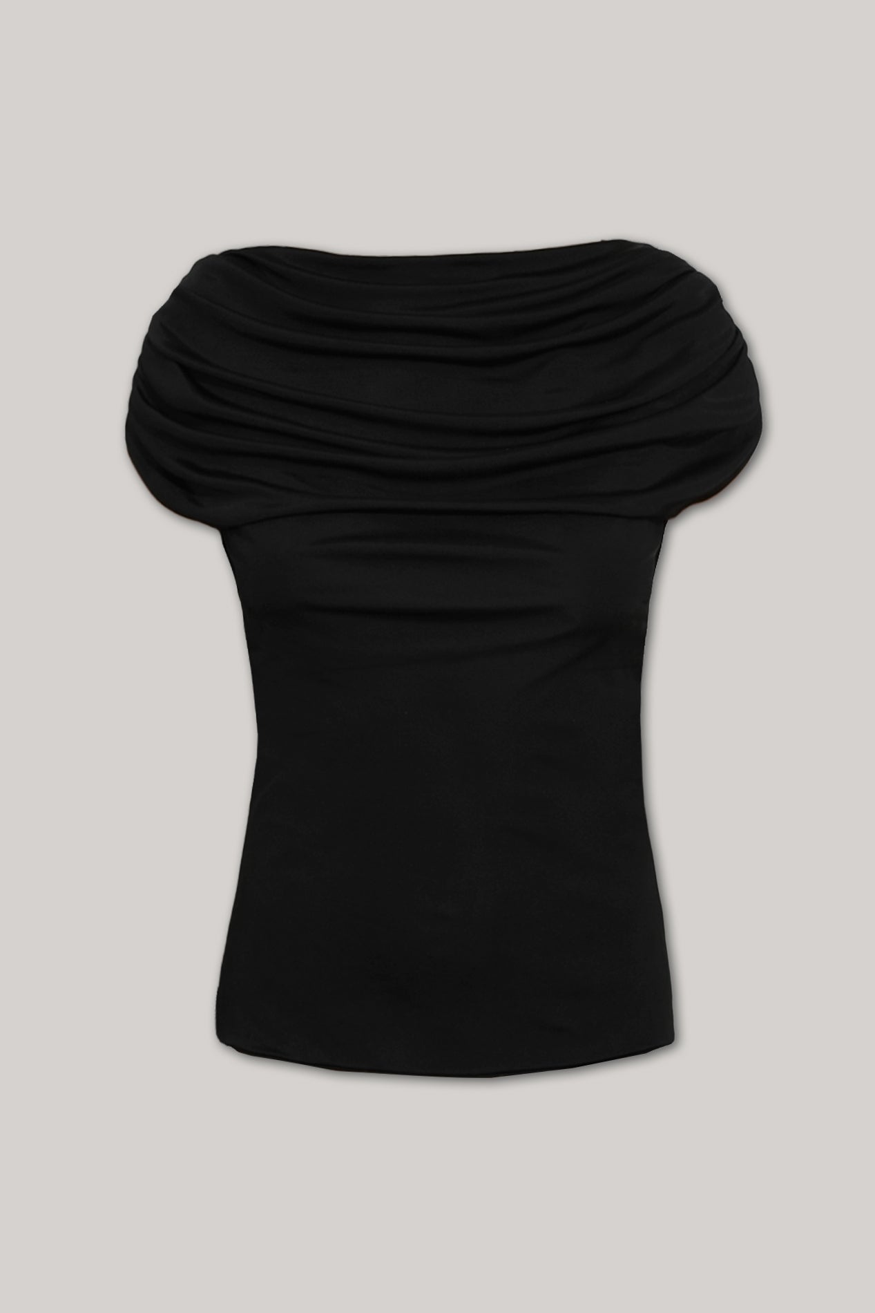 Rhea Costa Leah Jersey Top In Black