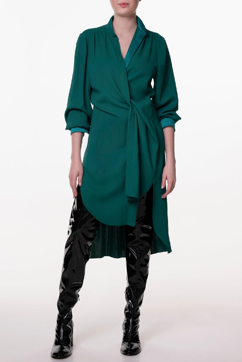 Rhea Costa Lory Emerald Green Dress