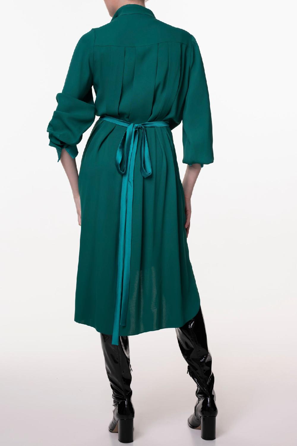 Rhea Costa Lory Emerald Green Dress