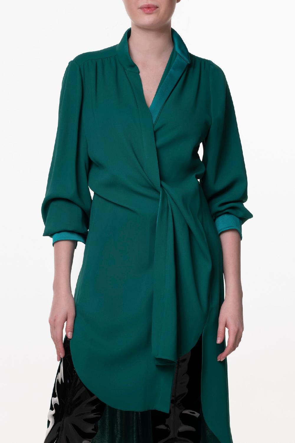 Rhea Costa Lory Emerald Green Dress
