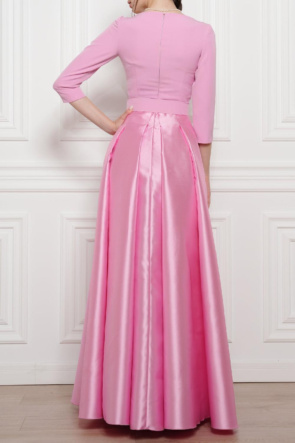Rhea Costa Nitara Long Dress In Orchid