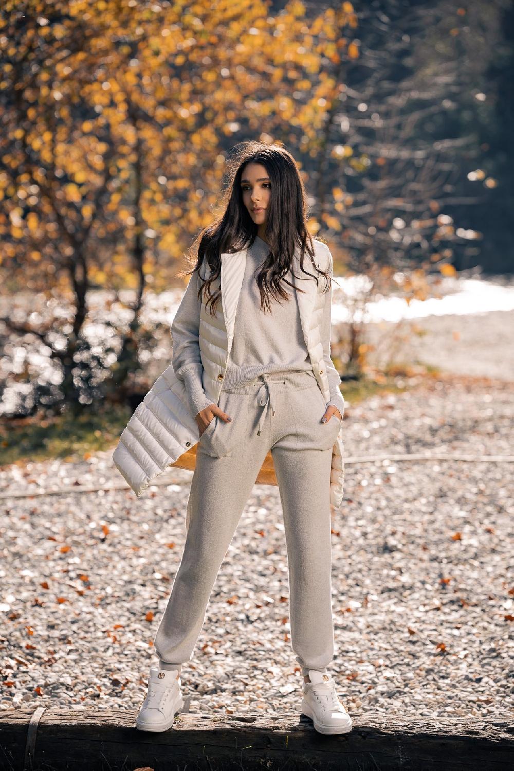 Rhea Costa Raphael Cashmere Track Pants