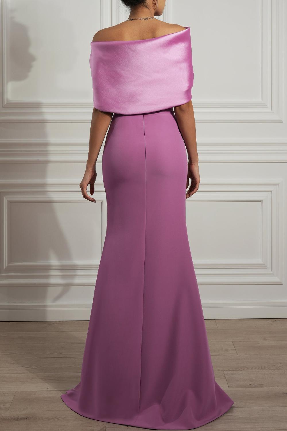 Rhea Costa Rovena Hydrangea Mermaid Dress