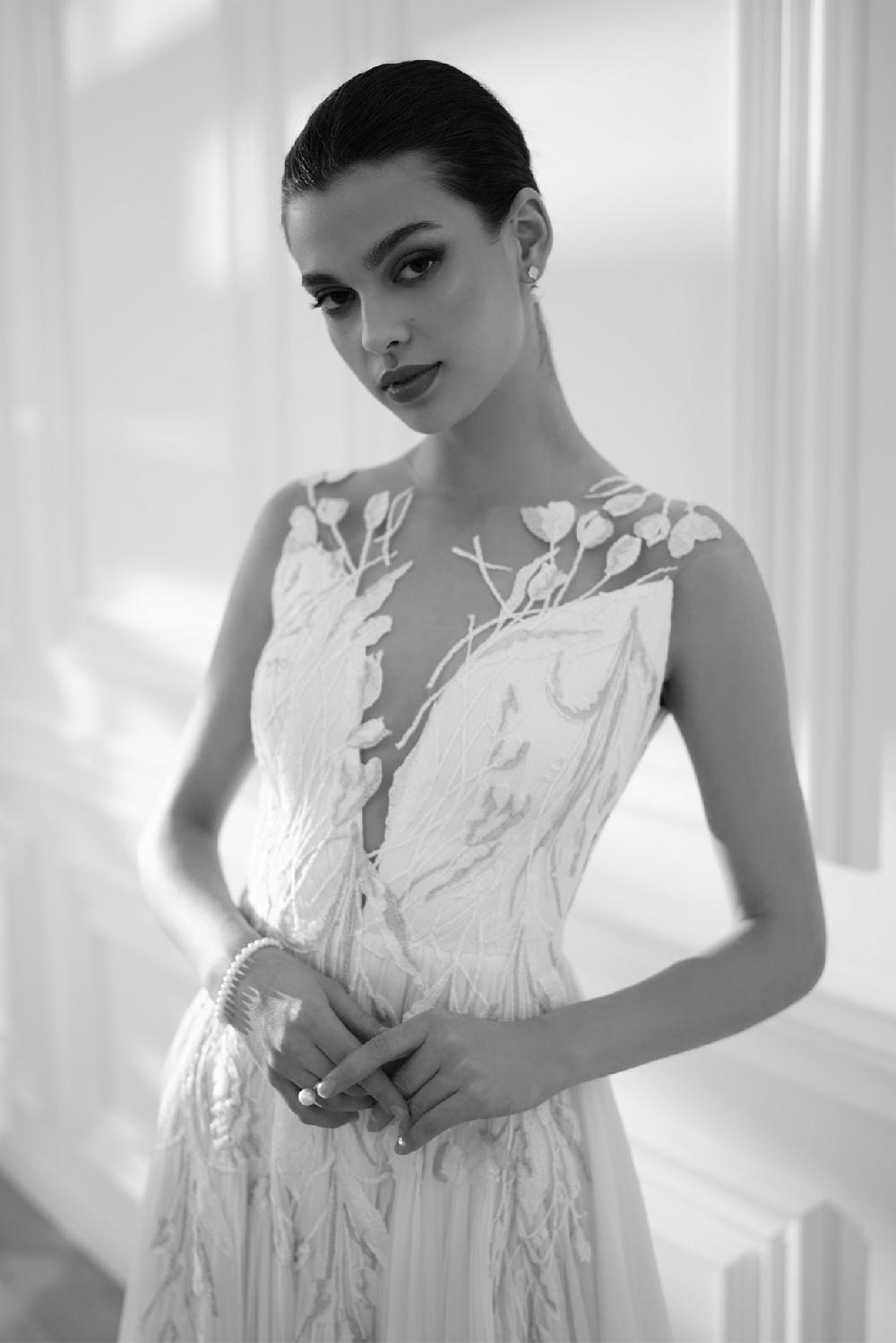 Rhea Costa Swan Dress