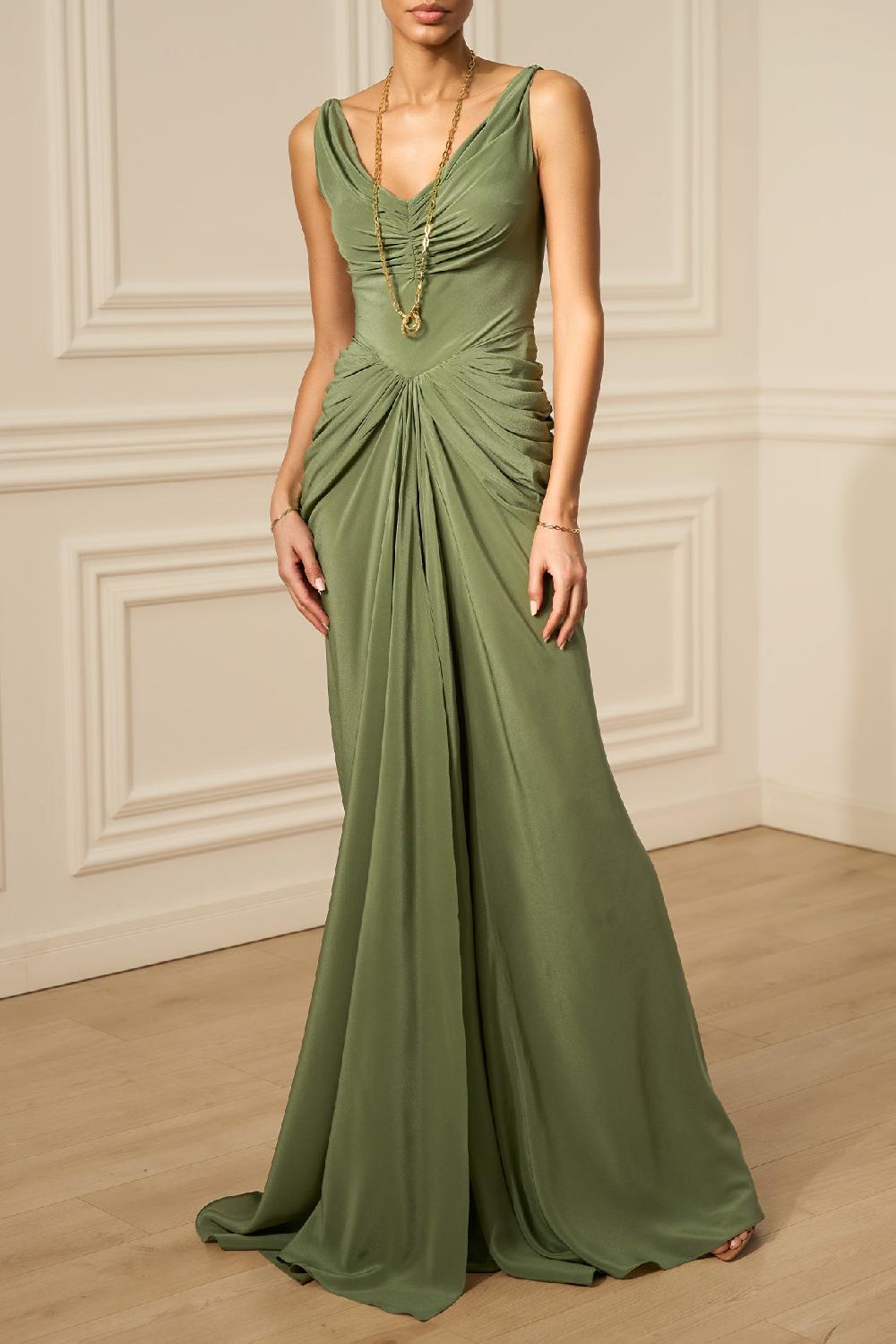 rhea costa Valeria Silk Dress