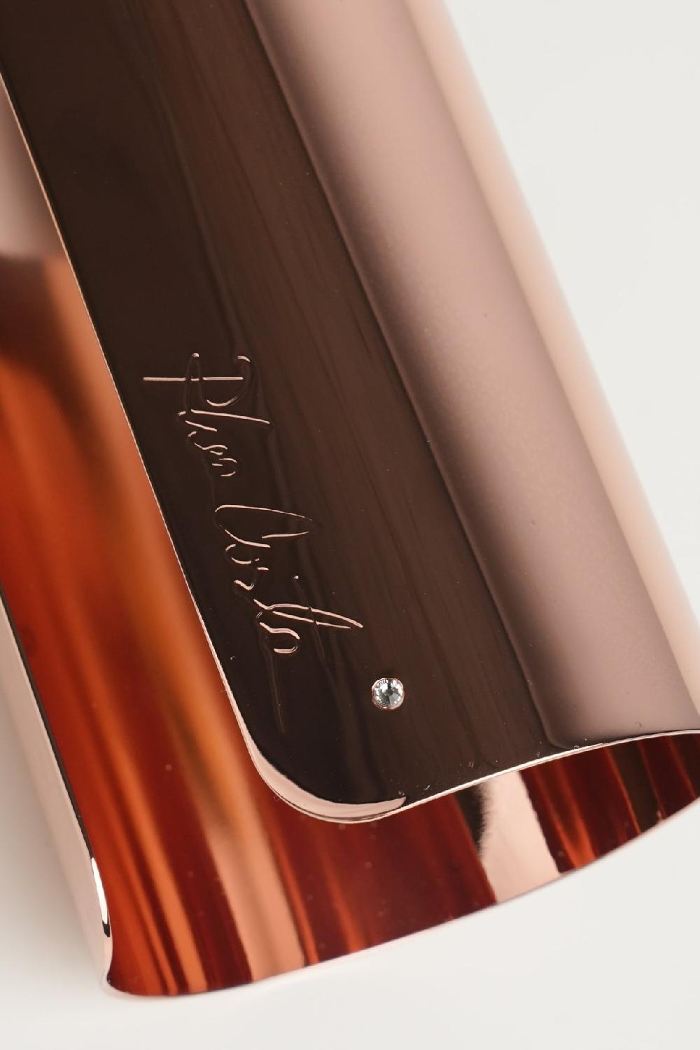 Rhea Costa Xenis Cuff Bracelet In Rose Gold-Plated