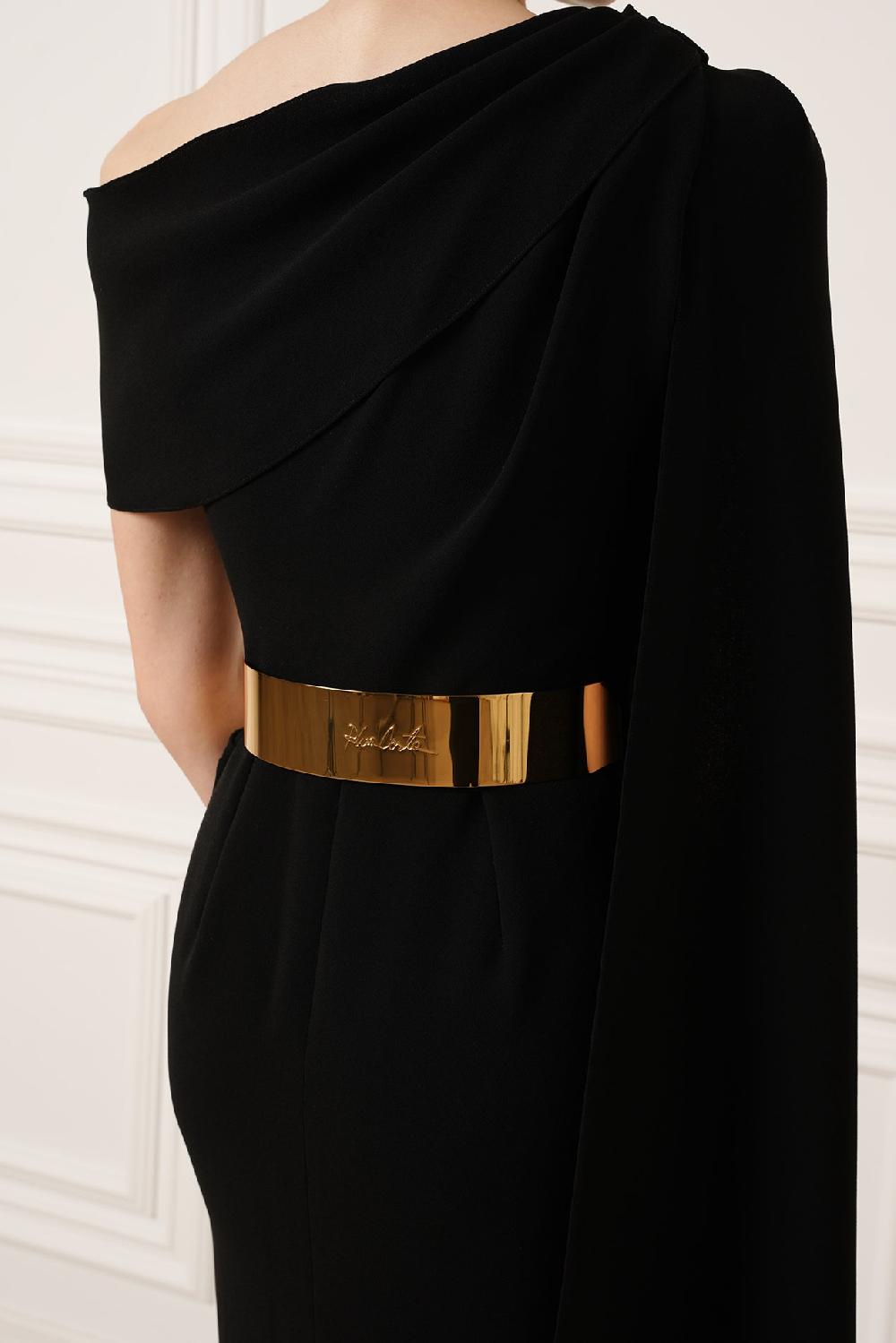 Rhea Costa Xenis Full Metal Belt In Gold-Plated