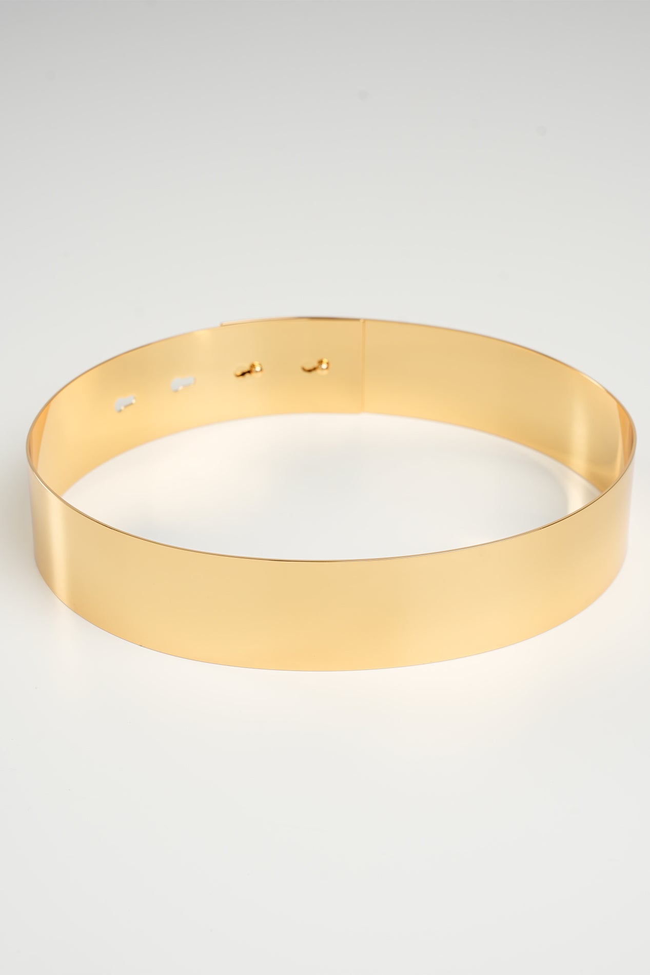 rhea costa Xenis Full Metal Belt In Gold-Plated