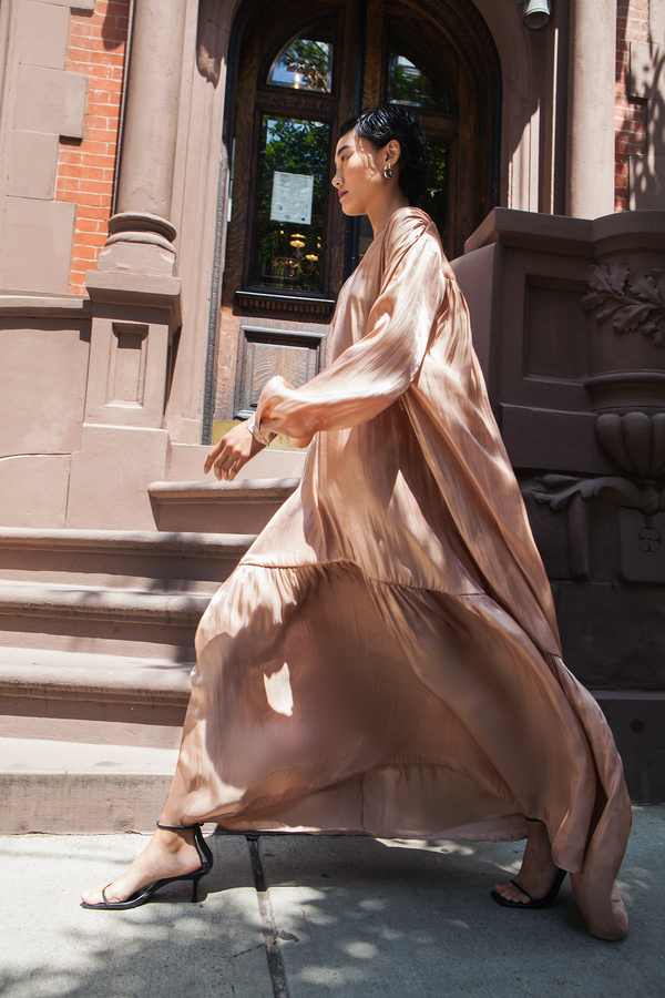 rhié AMANDA DRESS BEIGE