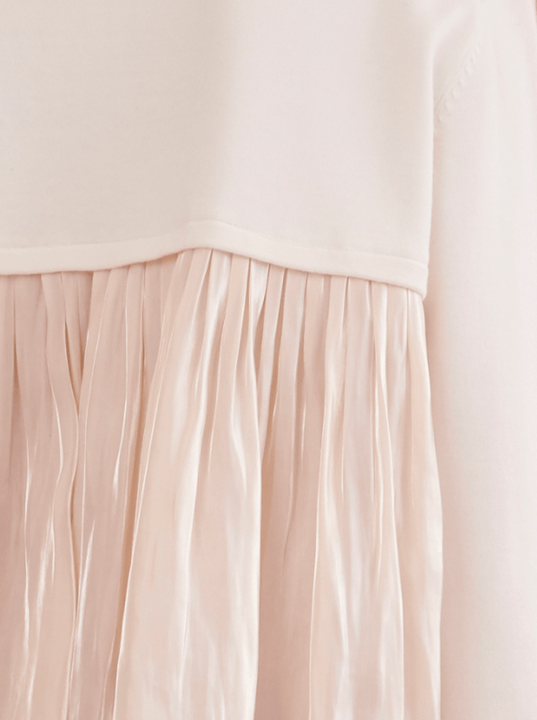 Rhié BACK PLEAT CARDIGAN CREAM