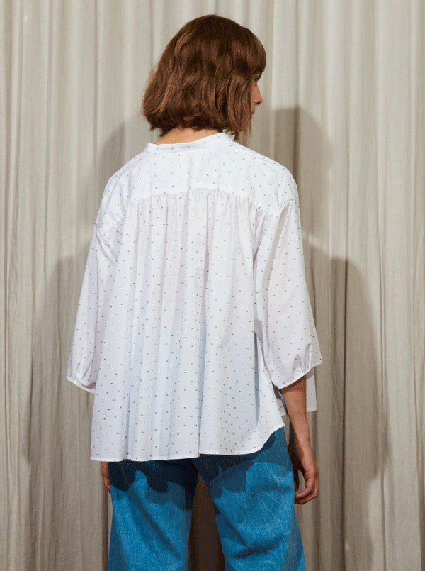 Rhié CHARLOTTE POPOVER SHIRT WHITE