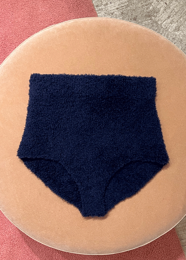 rhié HAND KNIT BEE BRIEF NAVY