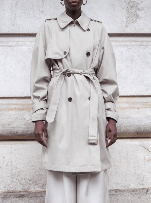 Rhié LONG YORK TRENCH COAT KHAKI