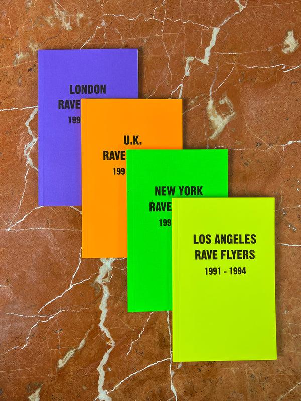 Rhié LOS ANGELES RAVE FLYERS