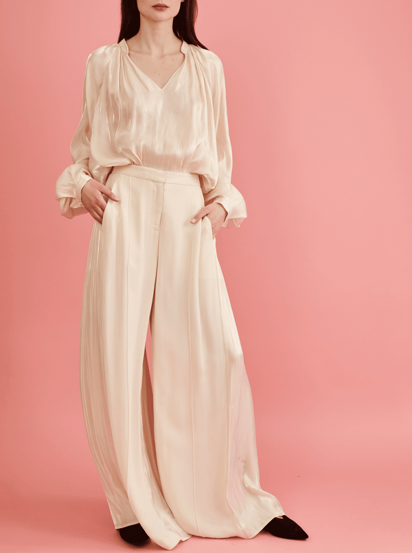 Rhié SUKI BLOUSE OYSTER