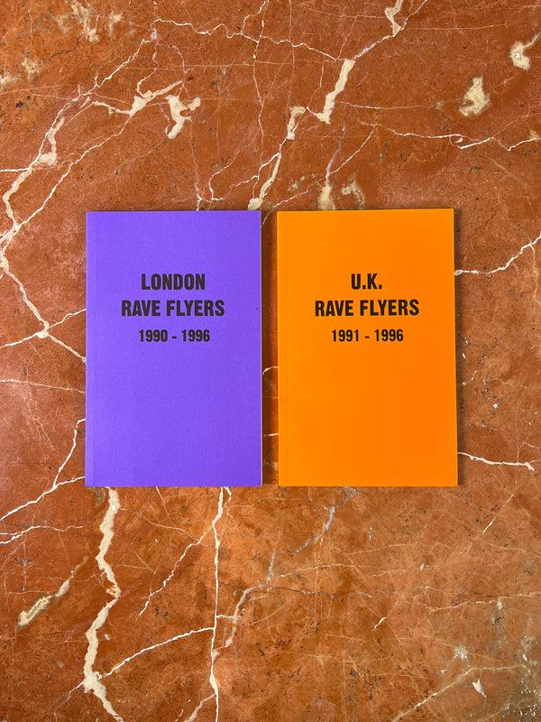 Rhié U.K. RAVE FLYERS