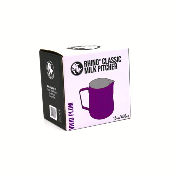 Rhino Coffee Gear Rhino Classic Milk Pitcher 450ml/15oz - Vivid Plum