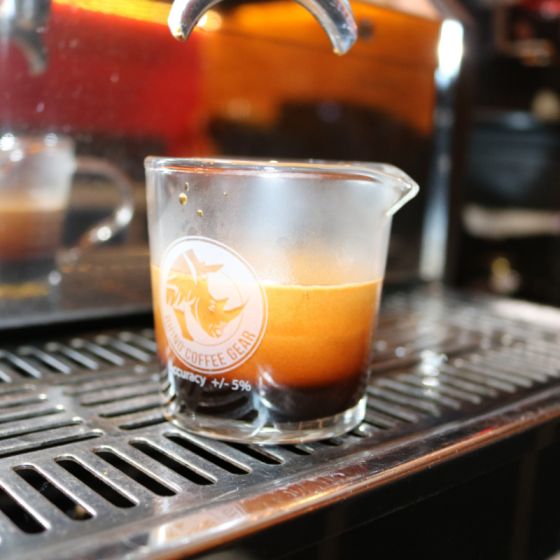 Rhino Coffee Gear Rhino Shot Glass - Double Spout