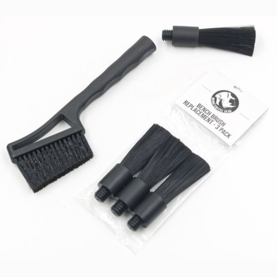 Rhino Coffee Gear Rhino Coffee Grinder And Bench Brush Replacement Bristles - 3pk