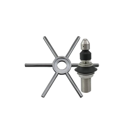 rhino coffee gear Rhino Pitcher Rinser Spinjet Spray Assembly & Actuator Star. NSF Certified