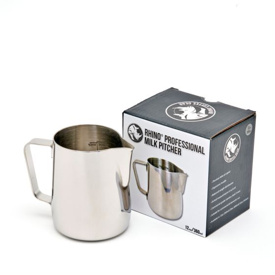 Rhino Coffee Gear Rhino Pro Milk Pitcher - 360ml/12oz