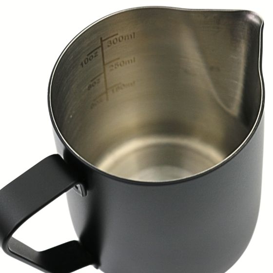 Rhino Coffee Gear Rhino Pro Stealth Pitcher 12oz - Black