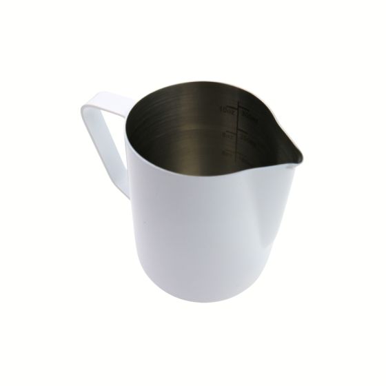 Rhino Coffee Gear Rhino Pro Stealth Pitcher 12oz - White