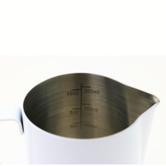 Rhino Coffee Gear Rhino Pro Stealth Pitcher 12oz - White