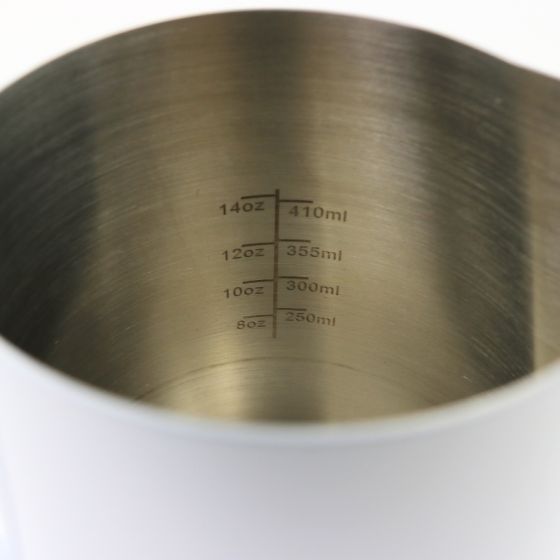 Rhino Coffee Gear Rhino Pro Stealth Pitcher 20oz - White