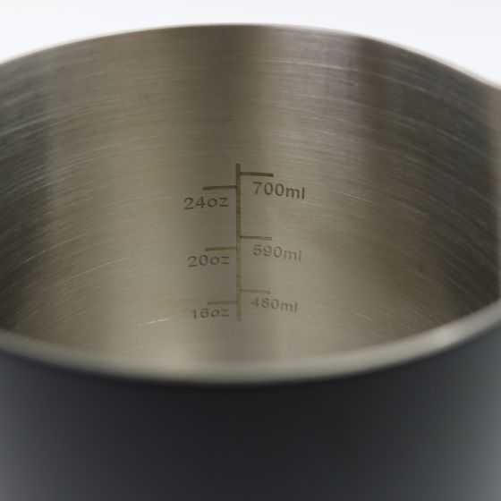 Rhino Coffee Gear Rhino Pro Stealth Pitcher 32oz - Black