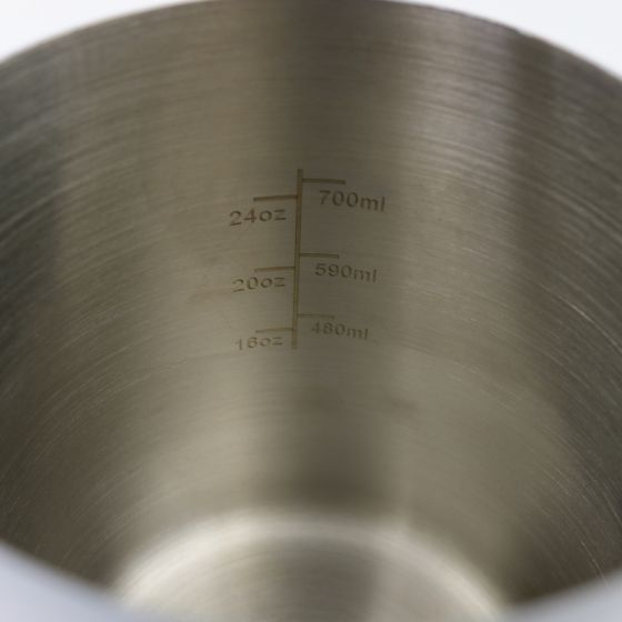 Rhino Coffee Gear Rhino Pro Stealth Pitcher 32oz - White