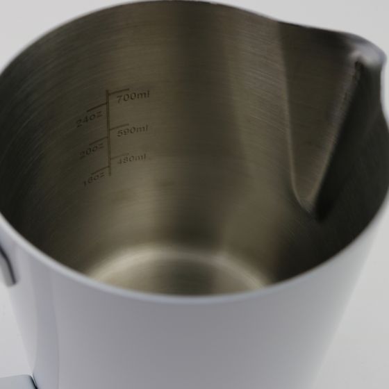 Rhino Coffee Gear Rhino Pro Stealth Pitcher 32oz - White