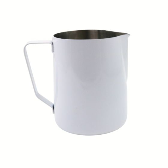 rhino coffee gear Rhino Pro Stealth Pitcher 32oz - White