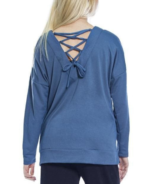 Rhonda Shear Ahh Dreams Criss Cross Back Top - FINAL SALE