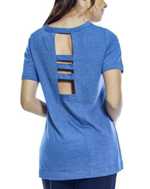 Rhonda Shear Ahh Dreams Cut Out Back Top - FINAL SALE