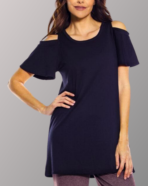 rhonda shear Ahh Dreams Flutter Sleeve Tunic - FINAL SALE