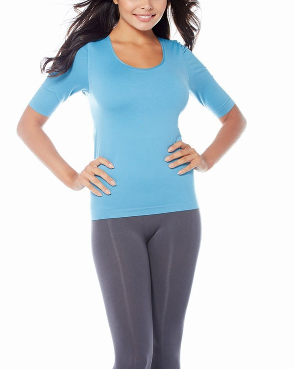 Rhonda Shear Ahh Heavenly T-Shirt With Built In Bra - FINAL SALE