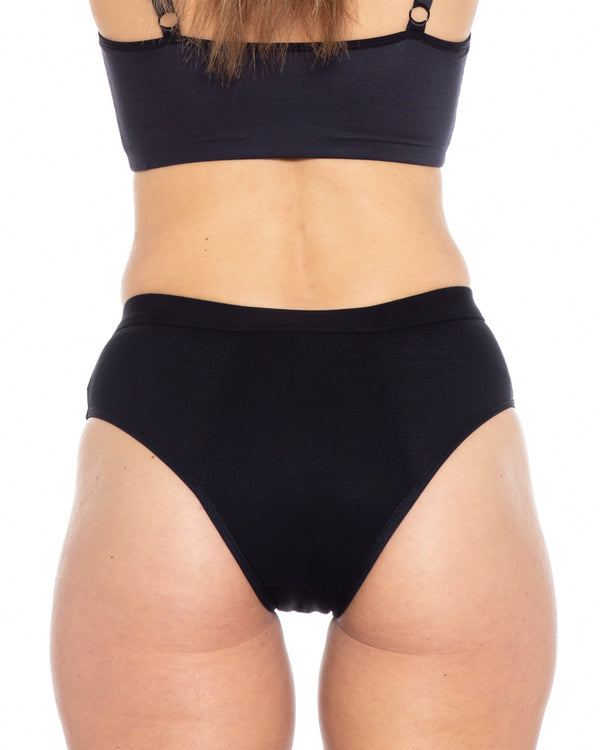 Rhonda Shear Bamboo Leakproof Bikini - Moderate Hold Panty