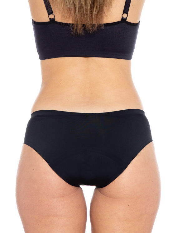 Rhonda Shear Bonded Edge Leakproof Brief Panty - Heavy Hold