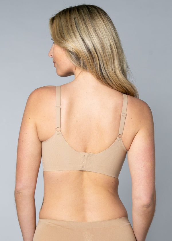 Rhonda Shear Invisible Edge Shear Sculpt With Lace Overlay Bra - Final Sale