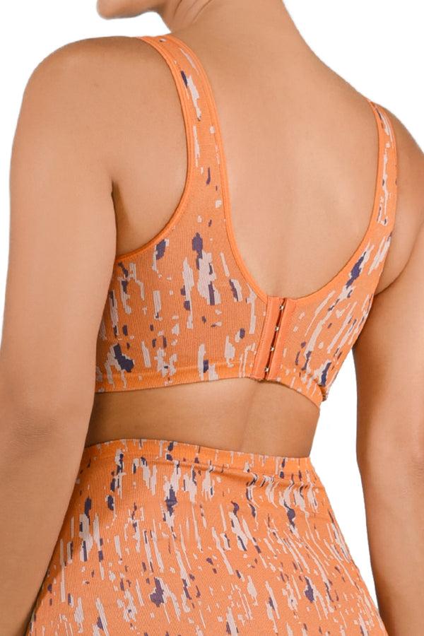 Rhonda Shear Jacquard Ahh Bra® With Back Closure - Final Sale