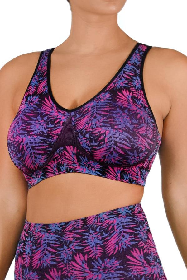 Rhonda Shear Jacquard Ahh Bra® With Back Closure - Final Sale