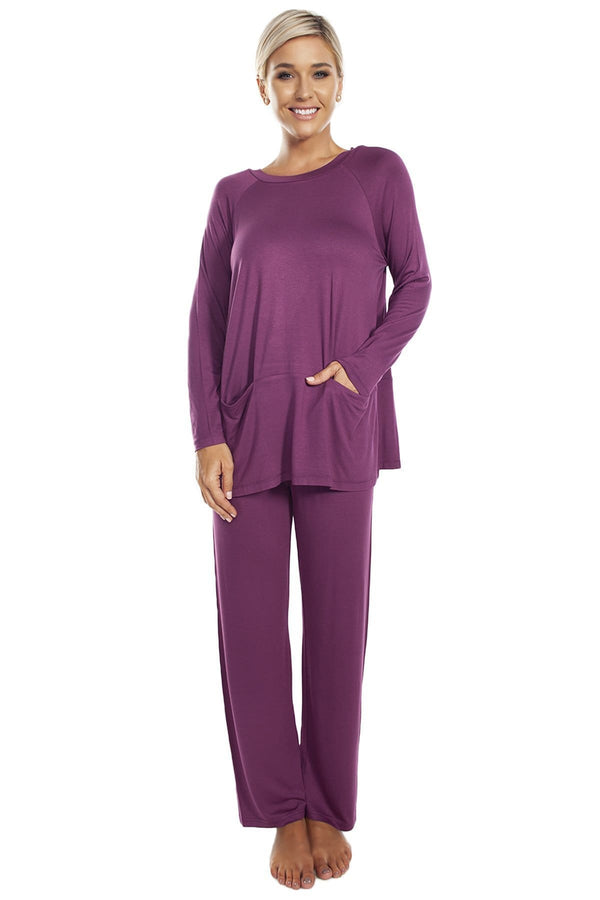 Rhonda Shear Boat Neck Pocket Tunic - FINAL SALE